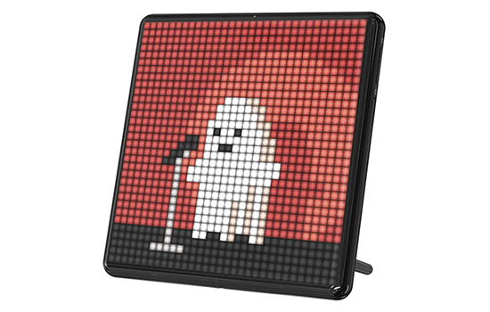 Display de Pixel Art PIXOO Divoom, Painel led 16x16 Bluetooth, Black 